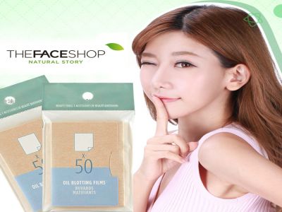 Giấy Thấm Dầu The Face Shop Daily Beauty Tools Oil Blotting Films