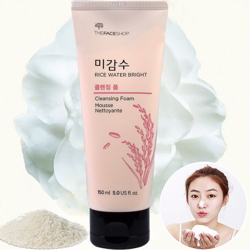 Sữa rửa mặt gạo Rice water bright The Face Shop